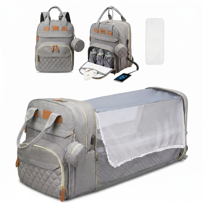 TravelNest™ 3-in-1 Diaper Backpack